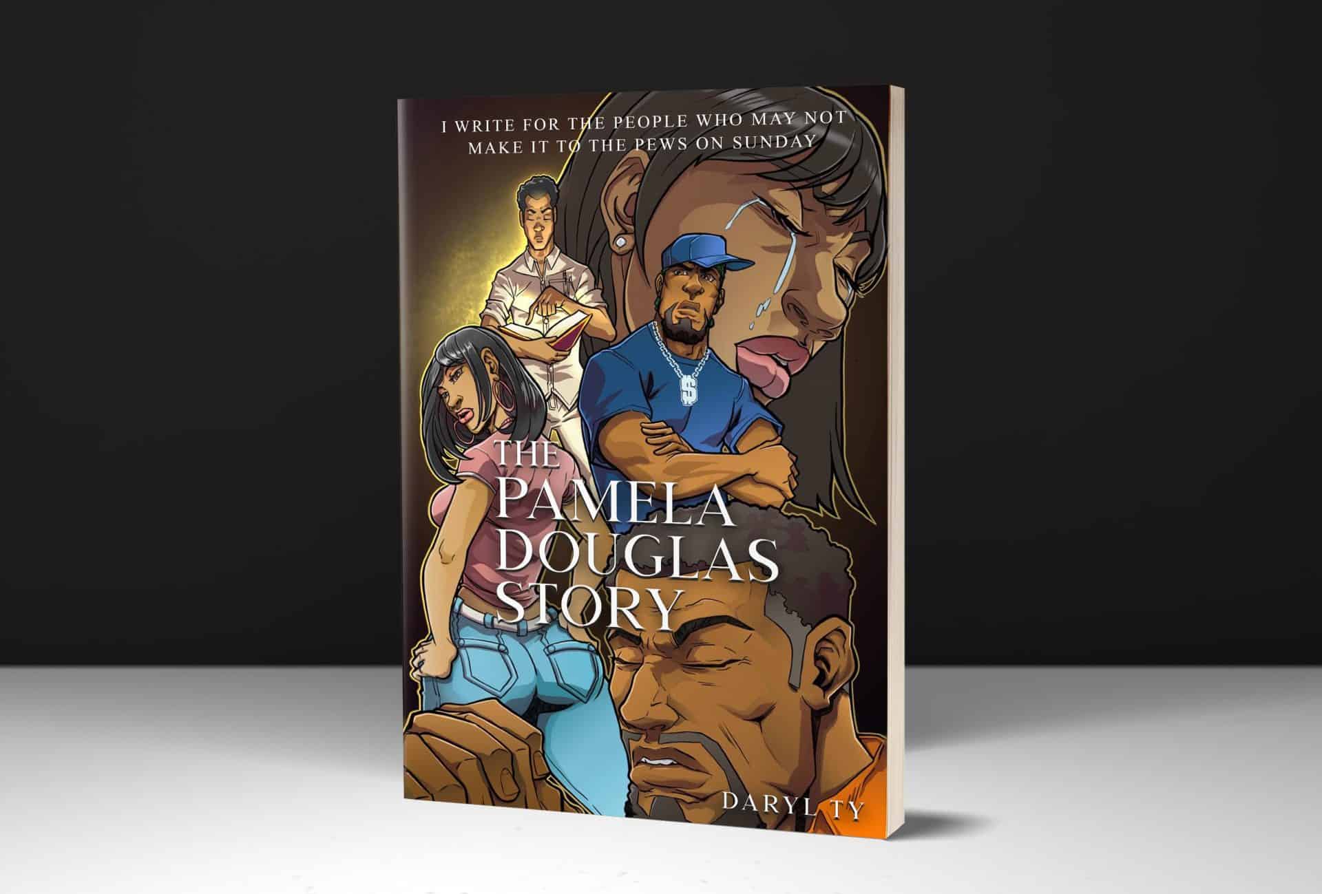 The Pamela Douglas Story 3D book mockup — Book One of the Douglas Family Saga